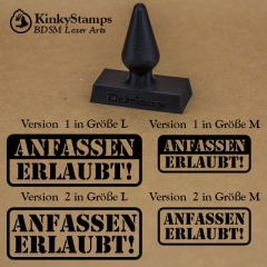ANFASSEN ERLAUBT !