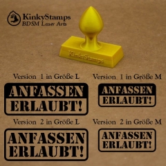 ANFASSEN ERLAUBT !