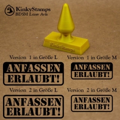 ANFASSEN ERLAUBT !