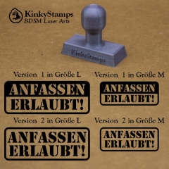 ANFASSEN ERLAUBT !