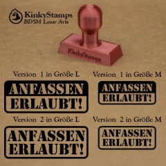 ANFASSEN ERLAUBT !