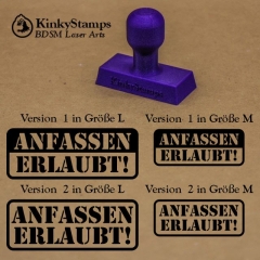 ANFASSEN ERLAUBT !