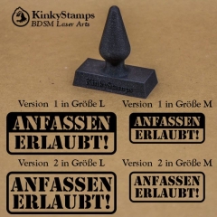 ANFASSEN ERLAUBT !