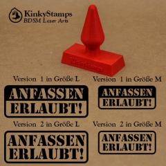 ANFASSEN ERLAUBT !