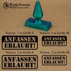 ANFASSEN ERLAUBT !