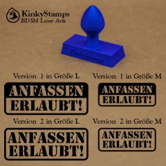 ANFASSEN ERLAUBT !