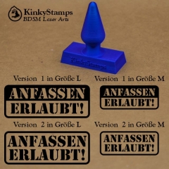 ANFASSEN ERLAUBT !