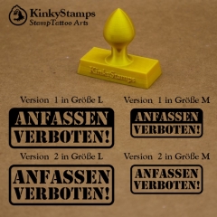 ANFASSEN VERBOTEN !