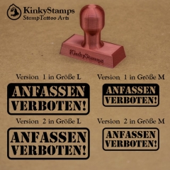 ANFASSEN VERBOTEN !