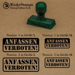 ANFASSEN VERBOTEN !