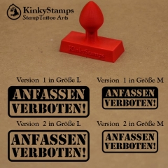 ANFASSEN VERBOTEN !