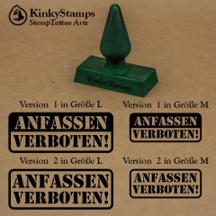 ANFASSEN VERBOTEN !