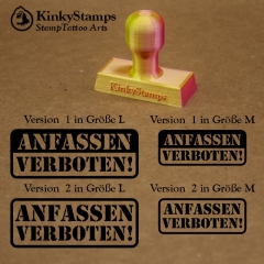 ANFASSEN VERBOTEN !