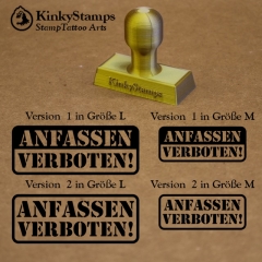 ANFASSEN VERBOTEN !