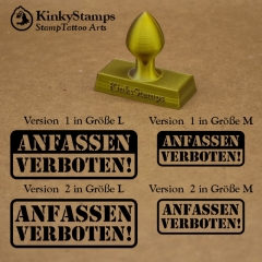 ANFASSEN VERBOTEN !