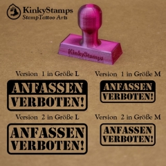 ANFASSEN VERBOTEN !