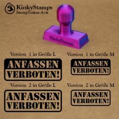 ANFASSEN VERBOTEN !