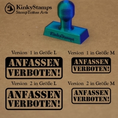 ANFASSEN VERBOTEN !