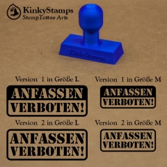 ANFASSEN VERBOTEN !