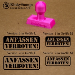 ANFASSEN VERBOTEN !