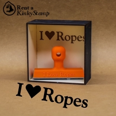 Mietstempel I love ropes