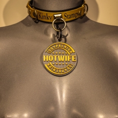 100 % Premium Hotwife CollarTag