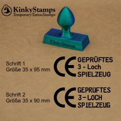 CE Geprüftes 3 Loch Spielzeug Spielzeug