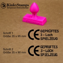 CE Geprüftes 3 Loch Spielzeug Spielzeug