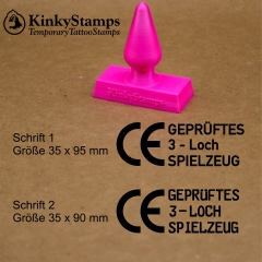CE Geprüftes 3 Loch Spielzeug Spielzeug
