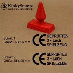 CE Geprüftes 3 Loch Spielzeug Spielzeug