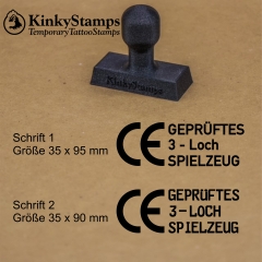 CE Geprüftes 3 Loch Spielzeug Spielzeug