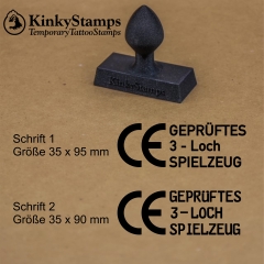 CE Geprüftes 3 Loch Spielzeug Spielzeug