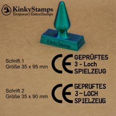 CE Geprüftes 3 Loch Spielzeug Spielzeug