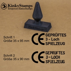 CE Geprüftes 3 Loch Spielzeug Spielzeug