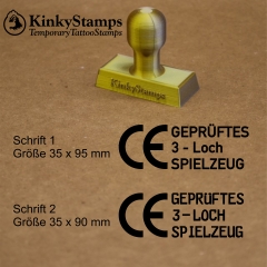 CE Geprüftes 3 Loch Spielzeug Spielzeug