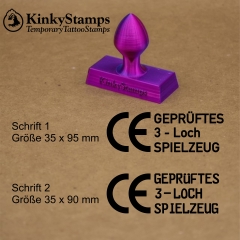 CE Geprüftes 3 Loch Spielzeug Spielzeug