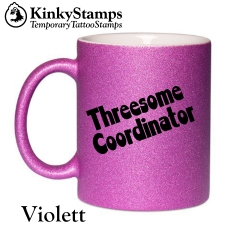 Threesome Coordinator Glitzertasse