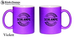 Premium Schlampe Glitzertasse