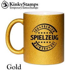 Premium Spielzeug Glitzertasse