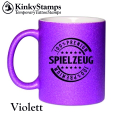 Premium Spielzeug Glitzertasse