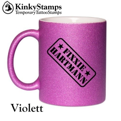 Fixi Hartmann Hartmann Glitzertasse