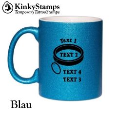Collar Glitzertasse