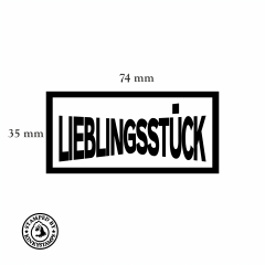 KDL LIEBLINGSSTÜCK temporäres Klebetattoo